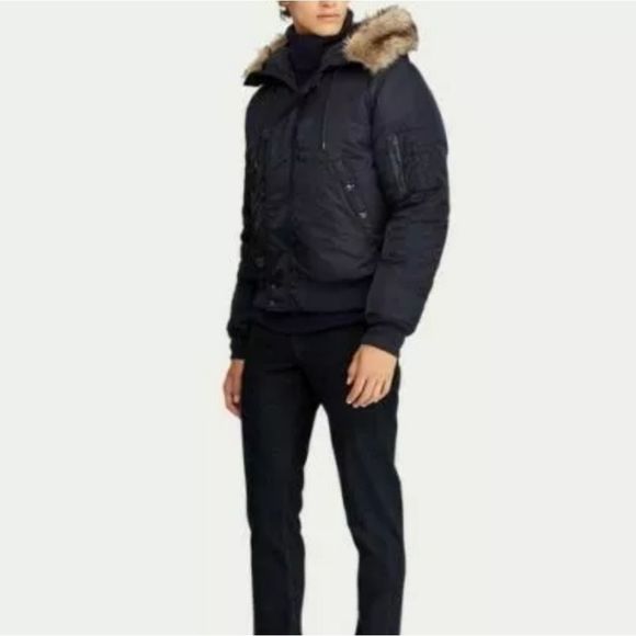 Polo RL Aviator Down Bomber Jacket - Picture 2 of 3